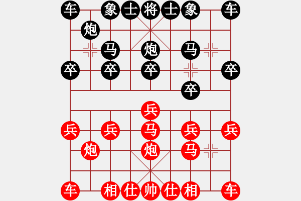 象棋棋譜圖片：揚州 黃惠鵬 和 鎮(zhèn)江 楊毅 - 步數(shù)：10 