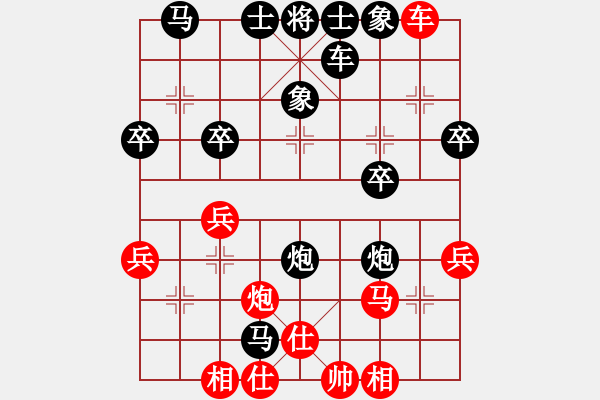 象棋棋譜圖片：滄浪之水(4級)-負(fù)-山雞(2級) - 步數(shù)：30 