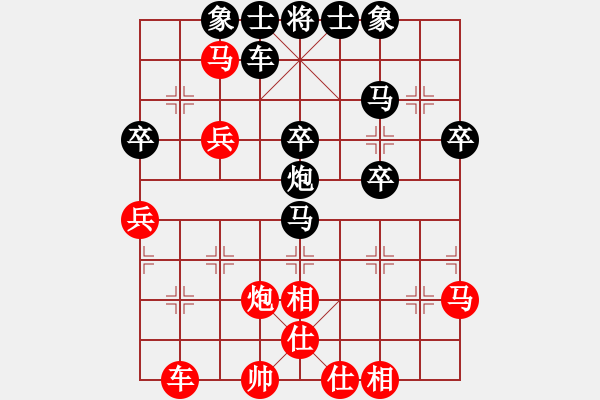 象棋棋譜圖片：2022.9.29.33五分鐘后負(fù)屈頭屏風(fēng)馬 - 步數(shù)：40 