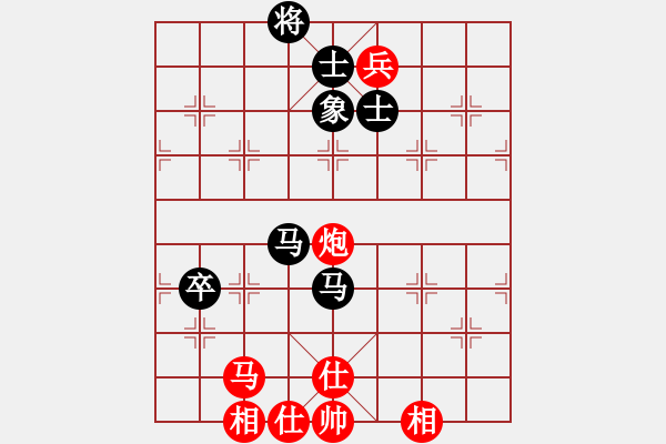 象棋棋譜圖片：王彩竹(8段)-和-鄂州文科王(6段) - 步數(shù)：190 