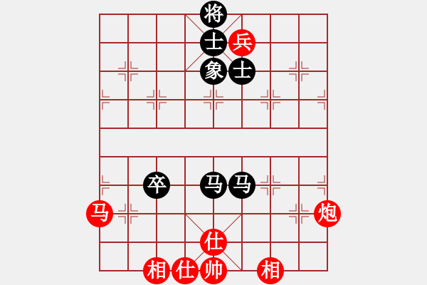 象棋棋譜圖片：王彩竹(8段)-和-鄂州文科王(6段) - 步數(shù)：200 