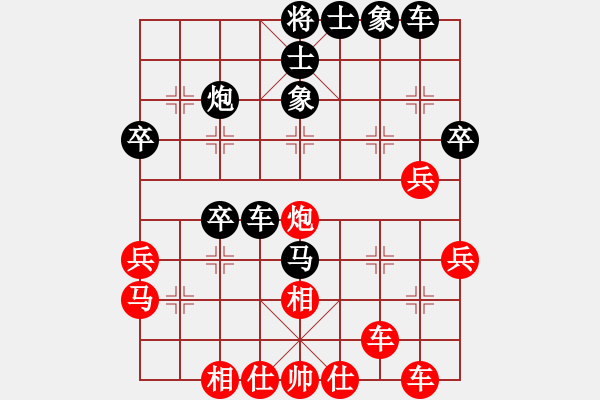 象棋棋譜圖片：無名 - 步數(shù)：40 