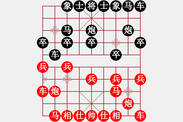 象棋棋譜圖片：延吉棋友(8段)-勝-深藍(lán)的海(5段) - 步數(shù)：10 