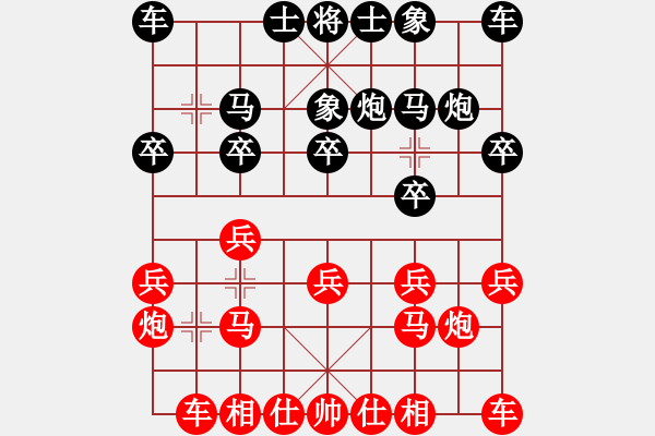 象棋棋譜圖片：河北省 張晉婕 負(fù) 廣東省 何媛 - 步數(shù)：10 