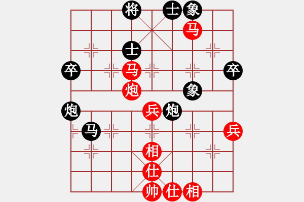 象棋棋譜圖片：第一輪 大師群 冰河劍 先勝 棋門客棧 有門 - 步數(shù)：60 