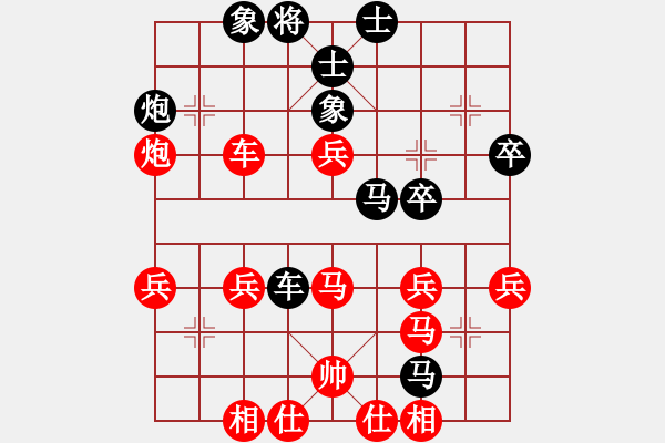 象棋棋譜圖片：2569780(校尉) 負(fù) 3083232(縣令) - 步數(shù)：40 