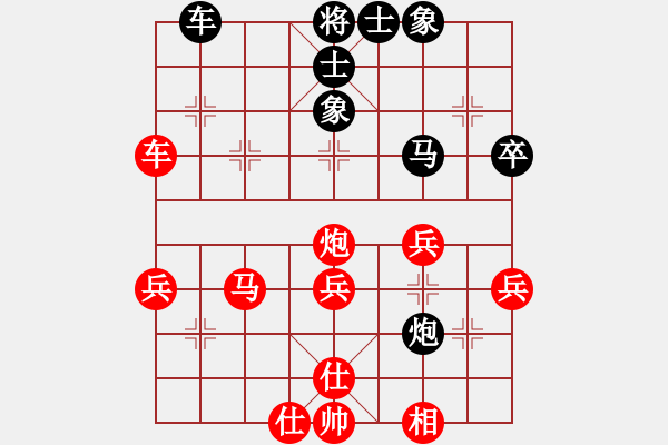 象棋棋譜圖片：天臺山紫云(7段)-勝-江西殺手(3段) - 步數(shù)：40 