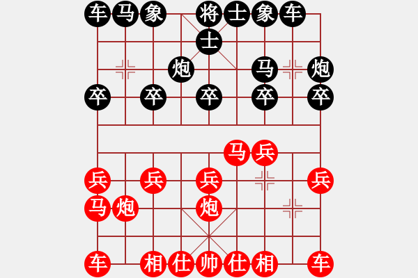 象棋棋譜圖片：第3輪 蔡良 負(fù) 趙建強 - 步數(shù)：10 