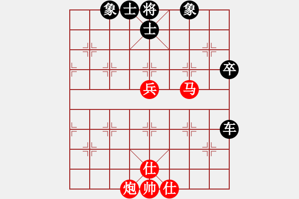 象棋棋譜圖片：20190413 中炮過河車對屏風(fēng)馬車8進(jìn)8 紅仕六進(jìn)五 - 步數(shù)：100 