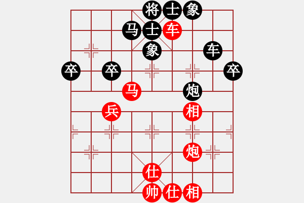 象棋棋譜圖片：明鏡止水(6星)-和-靠靠靠(北斗) - 步數：60 