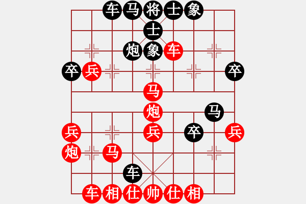 象棋棋譜圖片：煙雨任平生(2段)-勝-錫山老兵(3段) - 步數(shù)：40 