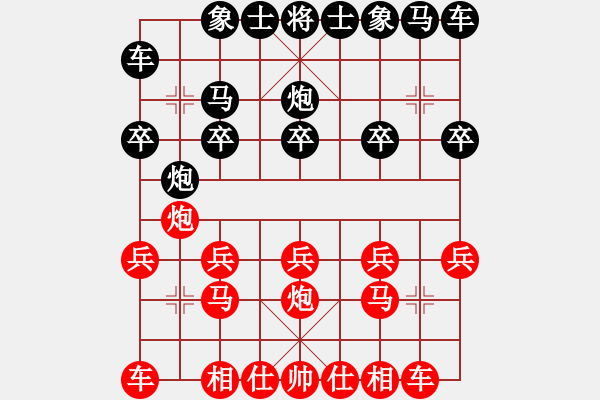 象棋棋譜圖片：林木森(9段)-勝-笑指華山(4段) - 步數(shù)：10 