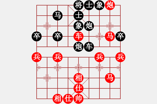 象棋棋譜圖片：遼南一霸(2段)-勝-月影戰(zhàn)士(4段) - 步數(shù)：49 