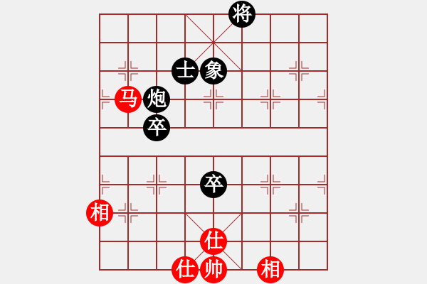 象棋棋譜圖片：弈紅塵（業(yè)余8級(jí)） VS 卒攻（業(yè)余9級(jí)） - 步數(shù)：240 