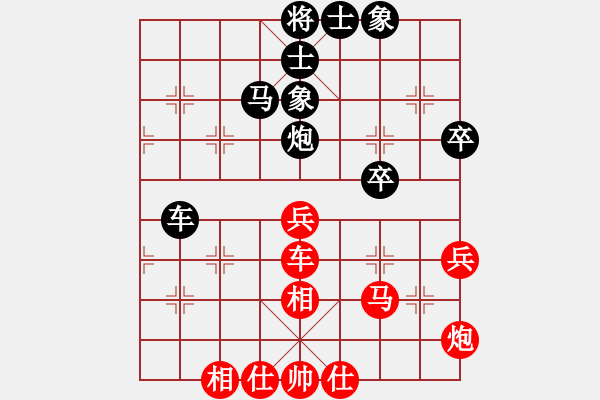 象棋棋譜圖片：摩西而拉戈(8段)-和-吃魚(yú)魚(yú)(8段) - 步數(shù)：60 