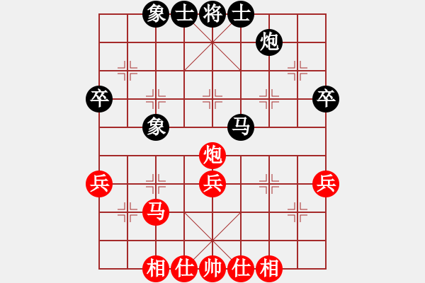 象棋棋譜圖片：第02局-李來(lái)群(紅先和)柳大華 - 步數(shù)：40 