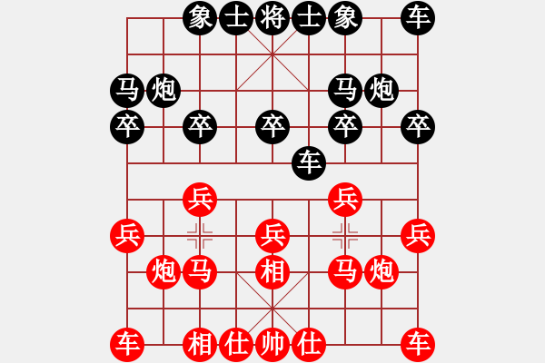 象棋棋譜圖片：純人上華山(9星)-勝-jjnn(2星) - 步數(shù)：10 