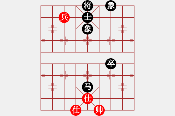 象棋棋譜圖片：一塵不染(月將)-負(fù)-(日帥)中炮七路馬對屏風(fēng)馬黑雙炮過河（棄馬） - 步數(shù)：120 