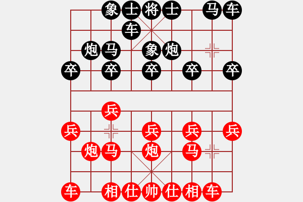 象棋棋譜圖片：歐照芳 先勝 朱剛 - 步數(shù)：10 