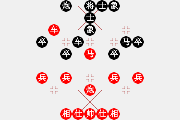 象棋棋譜圖片：墨者 勝 分紅比例符合技術(shù)開 - 步數(shù)：50 