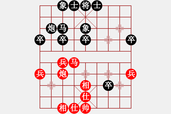 象棋棋譜圖片：智慧(日帥)-負(fù)-繪影臨芳(7段) - 步數(shù)：40 