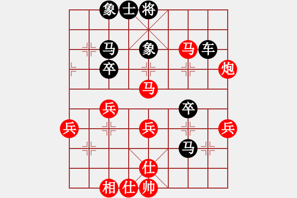 象棋棋譜圖片：銅陵布衣(5段)-勝-森林臥虎(4段) - 步數(shù)：50 