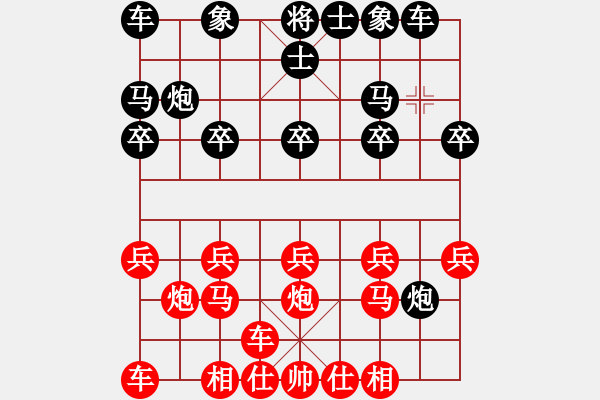 象棋棋譜圖片：橫才俊儒[292832991] -VS- 方圓[597462332] - 步數(shù)：10 