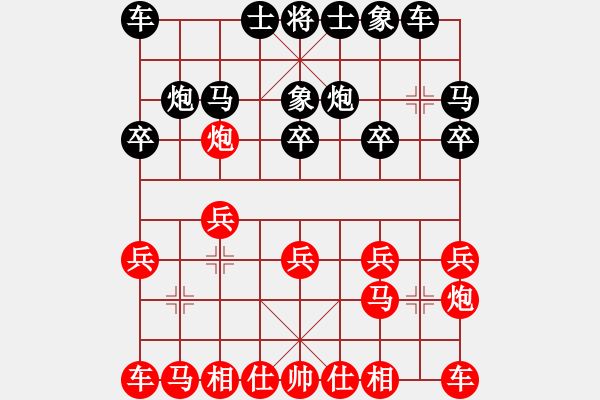 象棋棋譜圖片：葬心紅勝snake123_456【仙人指路】 - 步數(shù)：10 