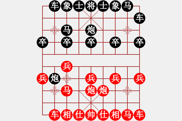 象棋棋譜圖片：偉星驕陽(yáng)(1段)-和-騎著豬對(duì)弈(1段) - 步數(shù)：10 