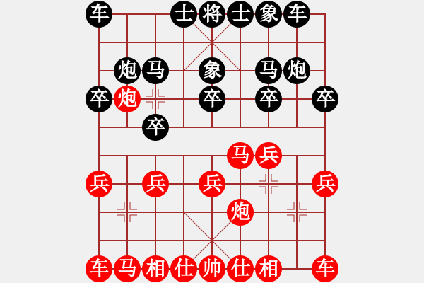 象棋棋譜圖片：⑦剣流影√[2215043168] -VS- 濰坊閃電手[2939323702] - 步數(shù)：10 