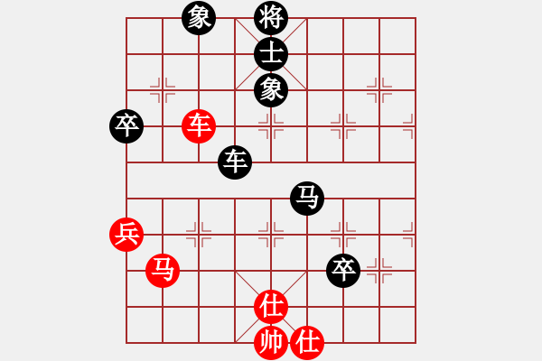 象棋棋譜圖片：往事已不在(1段)-負(fù)-老馬上路(9級(jí)) - 步數(shù)：100 