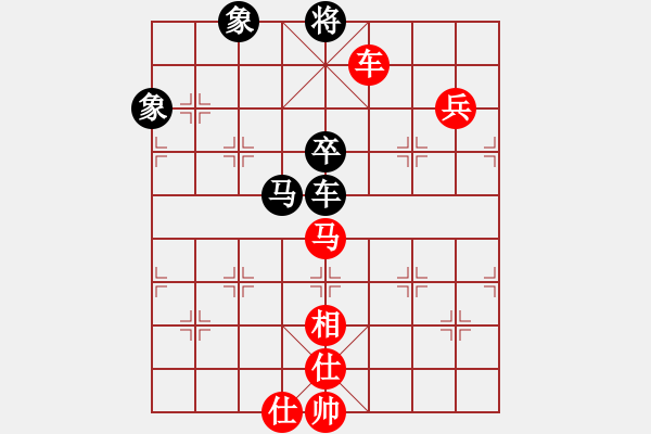 象棋棋谱图片：gguuffaann(2段)-胜-wwjie(7段)五七炮对屏风马进７卒 红左直车对黑右直车左炮过河 - 步数：100 