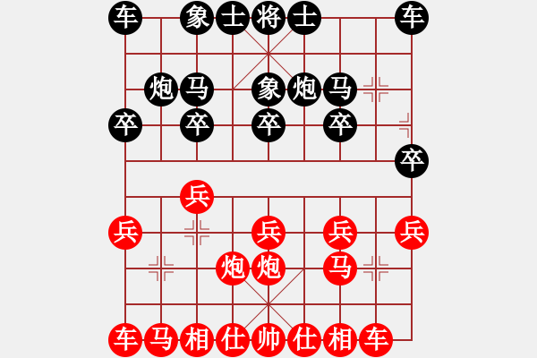 象棋棋譜圖片：3083232(縣丞) 勝 2574174(草民) - 步數(shù)：10 