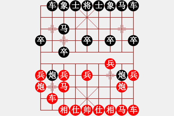 象棋棋譜圖片：綠萍(8星)-負(fù)-濰衛(wèi)校甄(9星) - 步數(shù)：10 