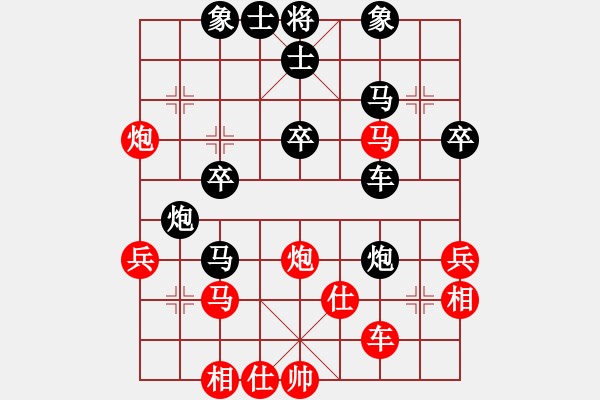 象棋棋譜圖片：綠萍(8星)-負(fù)-濰衛(wèi)校甄(9星) - 步數(shù)：40 