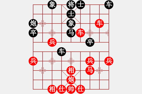 象棋棋譜圖片：觀海婷晴(5級)-負(fù)-德哥(9級) - 步數(shù)：40 