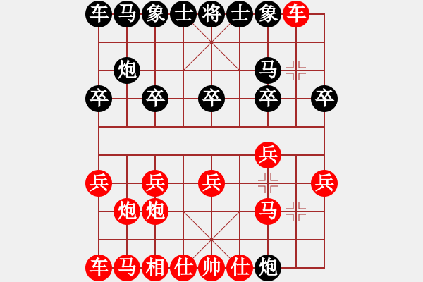 象棋棋譜圖片：陳團(tuán)老祖(3段)-負(fù)-榆樹(shù)三賤客(3段) - 步數(shù)：10 