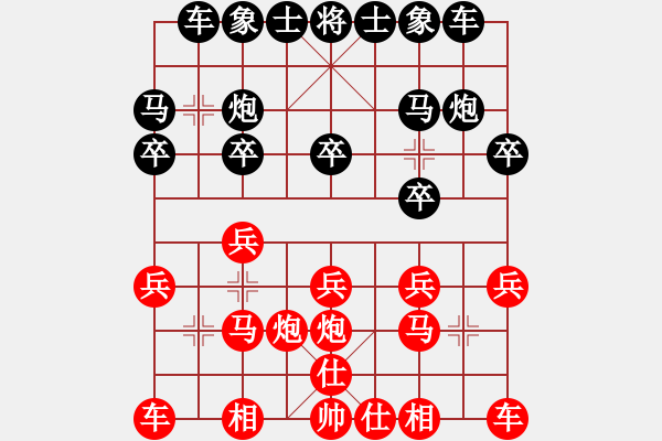 象棋棋譜圖片：藍鈴兒勝林海 - 步數：10 