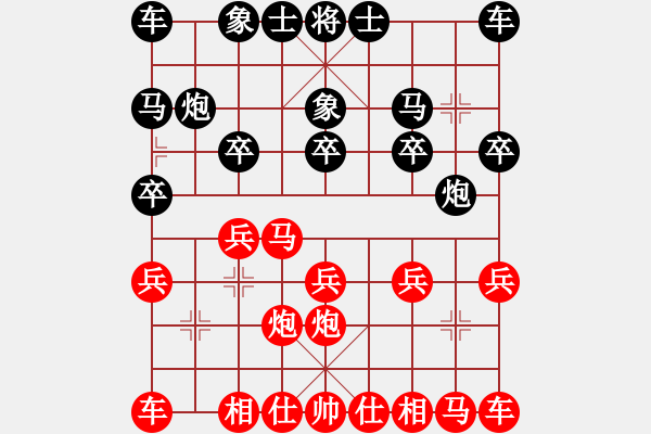 象棋棋譜圖片：香港 余菊望 勝 香港 姚國(guó)南 - 步數(shù)：10 