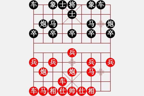 象棋棋譜圖片：【重炮妙殺】劉永富 勝 四頂山 - 步數：10 