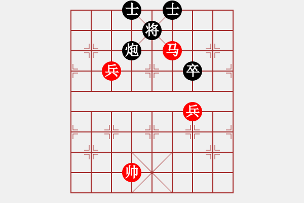 象棋棋譜圖片：中炮vs半途列炮，炮7進(jìn)1，馬七進(jìn)六，炮5進(jìn)4 - 步數(shù)：80 