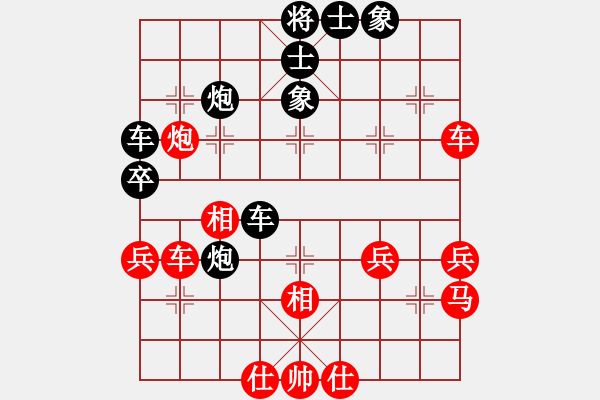 象棋棋譜圖片：甜蜜好朋友(3段)-負(fù)-道德水準(zhǔn)(1段) - 步數(shù)：50 