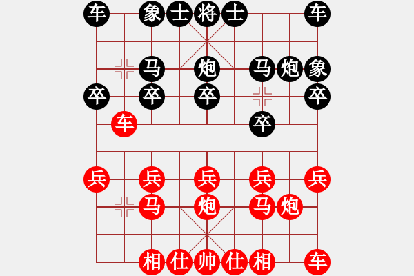 象棋棋譜圖片：eebirddd(4段)-勝-白氏劍客(4段) - 步數(shù)：10 