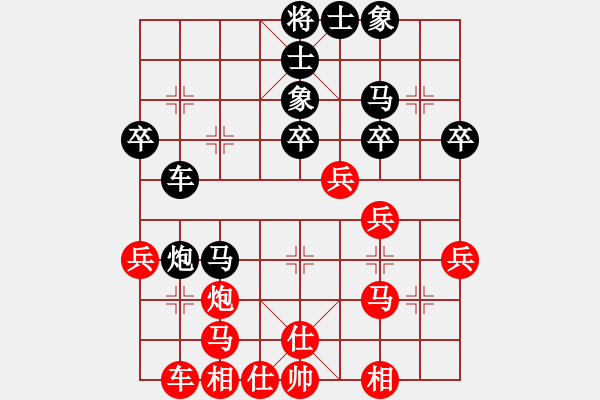 象棋棋譜圖片：安順大俠(月將)-勝-煮酒論棋雄(9段) - 步數(shù)：37 