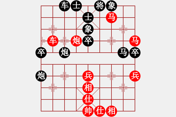 象棋棋譜圖片：古越棋霸(9段)-負(fù)-chegf(4段) - 步數(shù)：50 