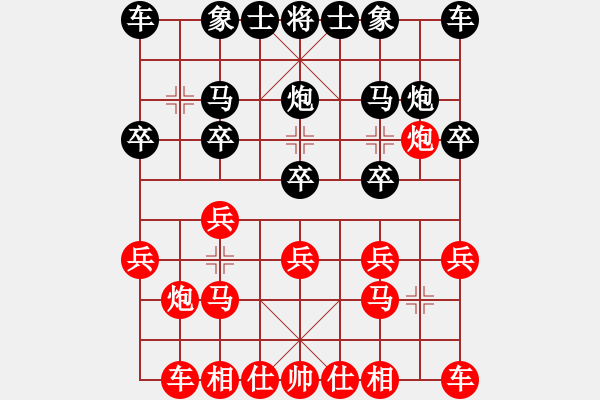 象棋棋谱图片：熊猫功夫(4段)-胜-郭大侠(8段) - 步数：10 