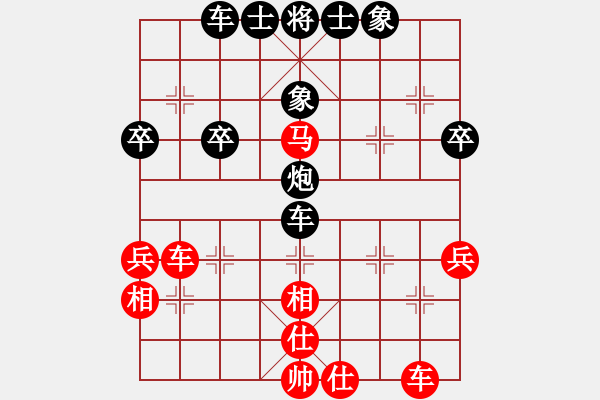 象棋棋譜圖片：伊棋王(3段)-負(fù)-棋中奕(4級(jí)) - 步數(shù)：40 