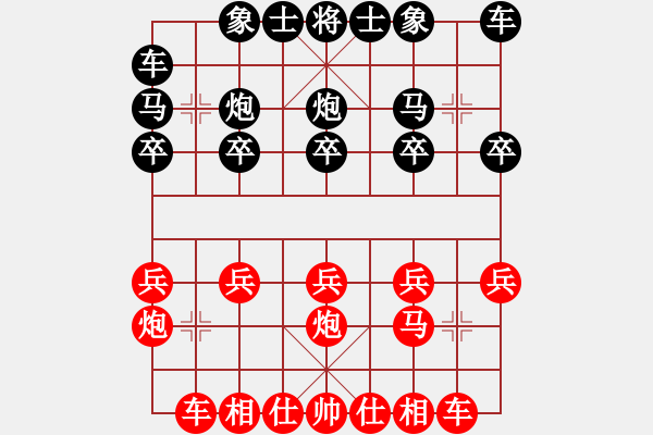 象棋棋譜圖片：讓左馬順炮直車破橫車局(41-3) - 步數(shù)：10 