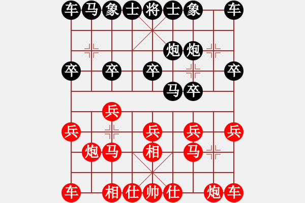 象棋棋譜圖片：孤竹[474392541 -VS- ]象棋棋緣[805369245] - 步數(shù)：10 