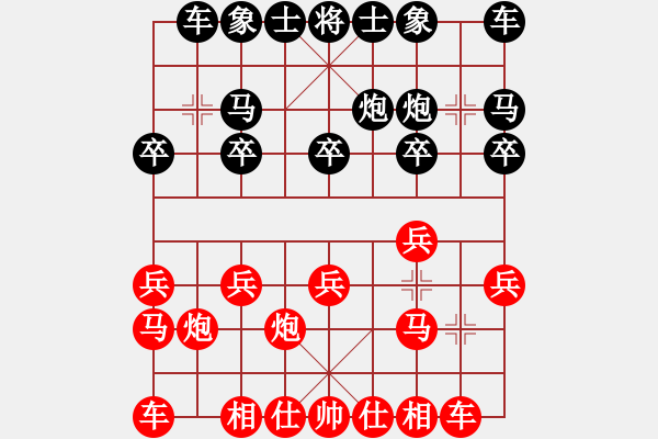 象棋棋譜圖片：將帥見面(6段)-勝-魯班(4段) - 步數(shù)：10 